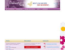 Tablet Screenshot of clementijn.nl